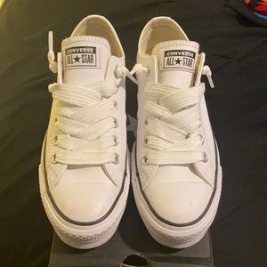 Platform Leather Converse